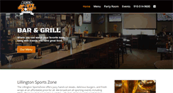 Desktop Screenshot of lillingtonsportszone.com